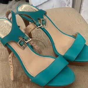 Vince Camuto Turquoise  Heels